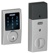 Schlage Connect Century Touchscreen Deadbolt with Built-In Alarm