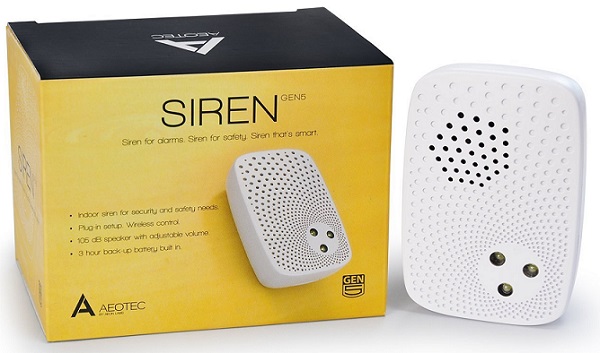 Aeotec by Aeon Labs Z-Wave Siren