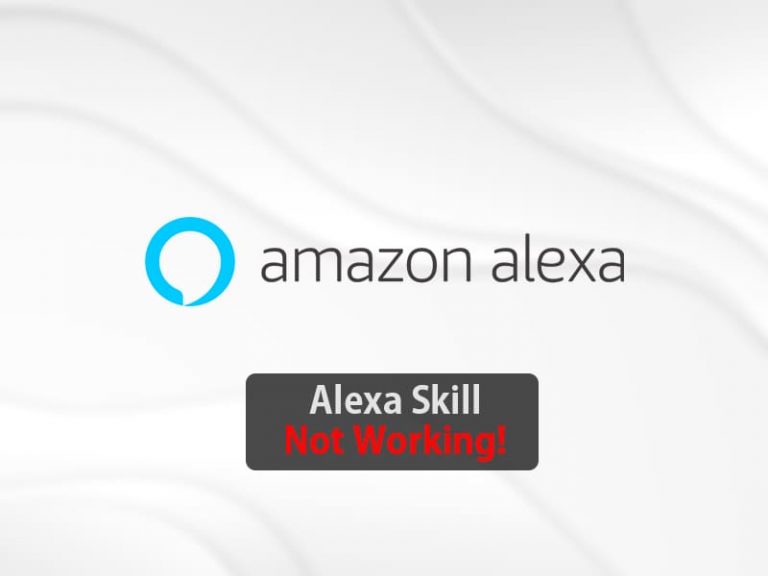 Alexa Skills Not Working What Are The Ways To Fix This Issue?