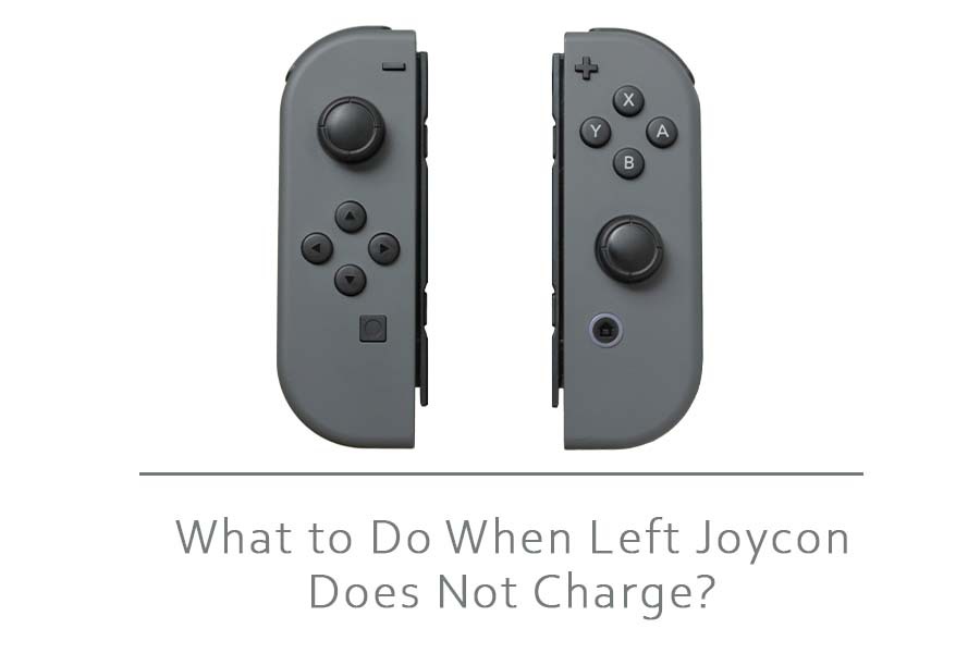 left joycon not charging