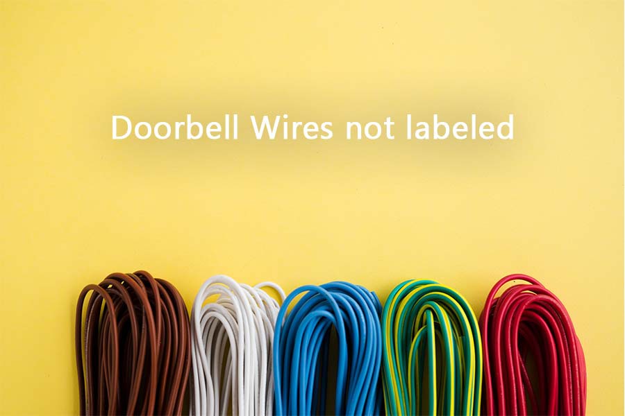 doorbell wires not labeled