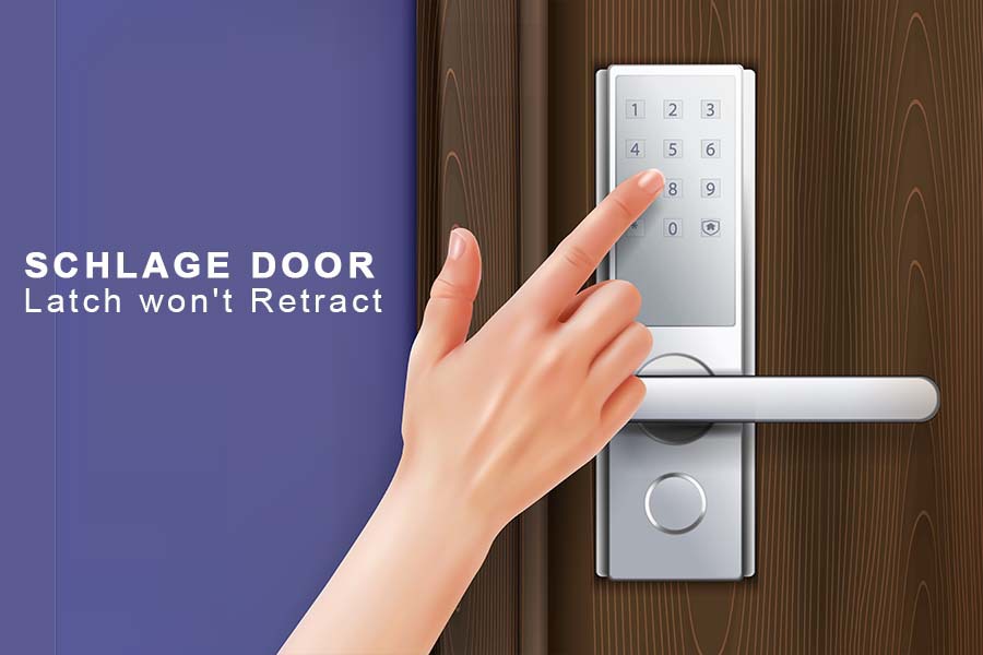 Why Isn't The Latch On My Schlage Custom Handle Set Entirely Retractable?