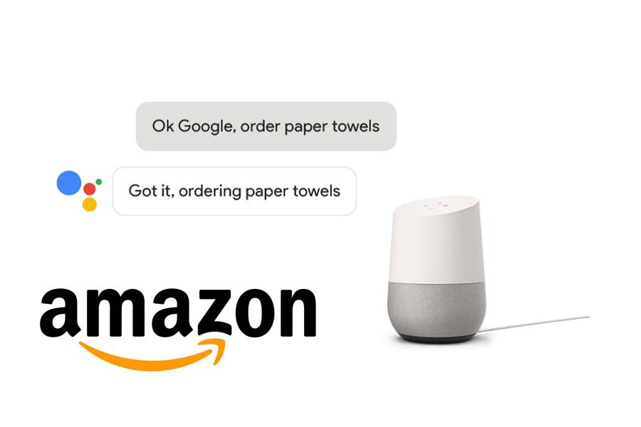 can google home order from Amazon