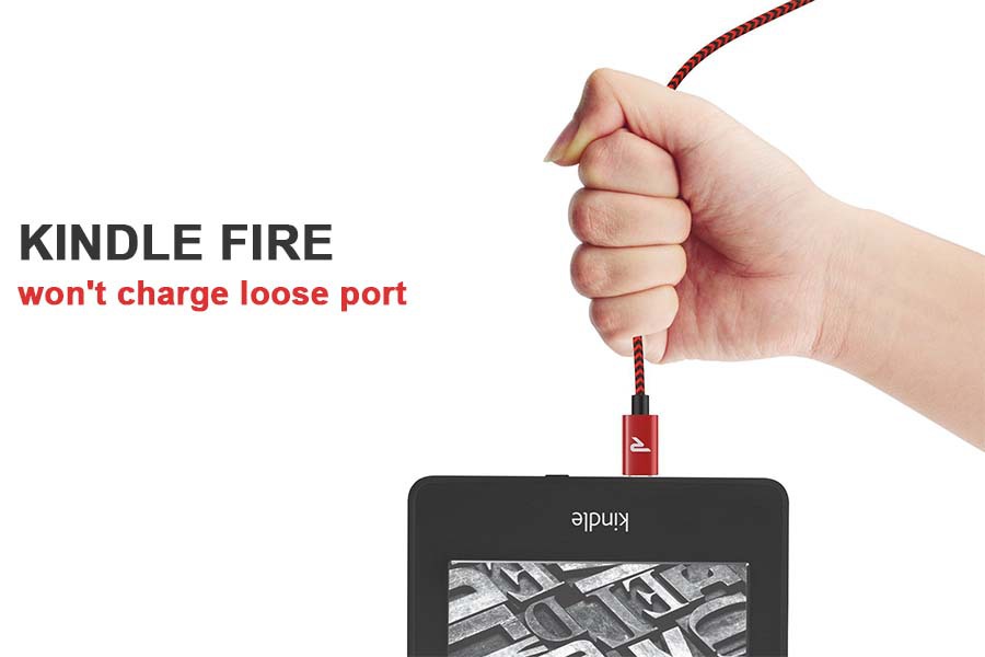 What to Do When Kindle Fire with Loose Port Doesn't Charge? How to Fix?
