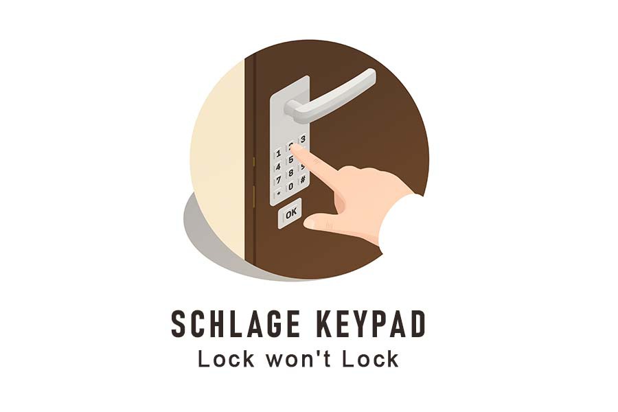 Schlage Keypad Lock Won't Lock Troubleshooting Ideas To Solve The Issue