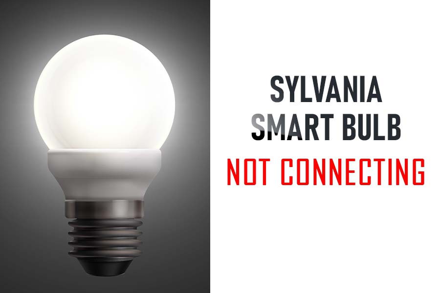 sylvania smart bulb not connecting